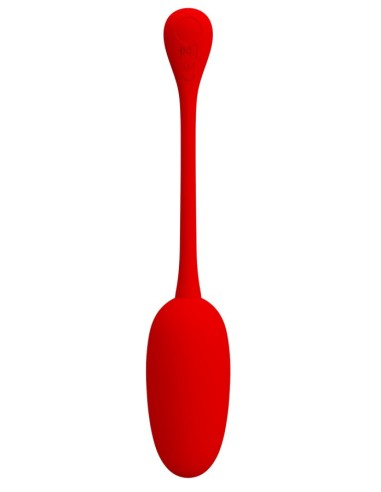 Oeuf Vibrant Knucker 7 x 3.3cm Rouge
