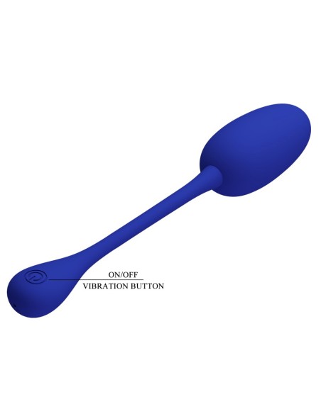 Oeuf Vibrant Knucker 7 x 3.3cm Indigo