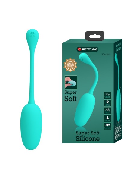 Oeuf Vibrant Knucker 7 x 3.3cm Turquoise Oeuf Vibrant Knucker 7 x 3.3cm Turquoise