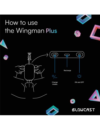 Masturbateur automatique WINGMAN PLUS 8 Vitesses