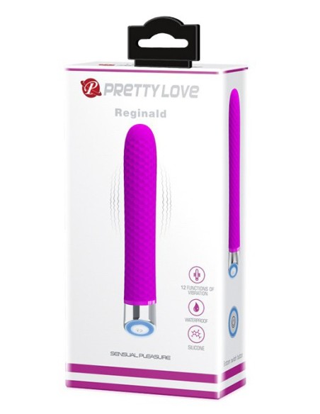 Vibromasseur Reginald 16.5 x 2.7 cm - Violet Vibromasseur Reginald 16.5 x 2.7 cm - Violet