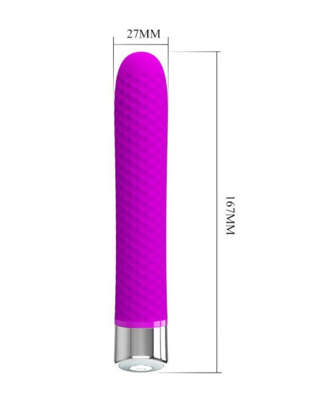 Vibromasseur Reginald 16.5 x 2.7 cm - Violet Vibromasseur Reginald 16.5 x 2.7 cm - Violet