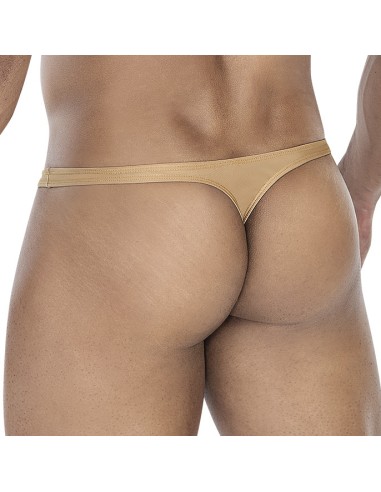 String Micro Thong Beige