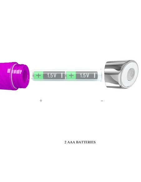 Vibromasseur Reginald 16.5 x 2.7 cm - Violet Vibromasseur Reginald 16.5 x 2.7 cm - Violet