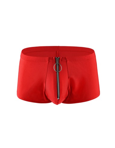 Shorty avec Zip Mino Rouge