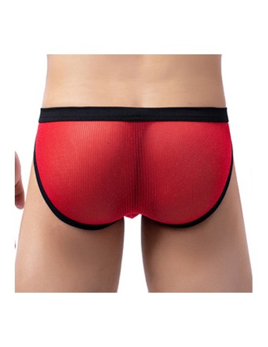 Slip Clipo Rouge-Noir