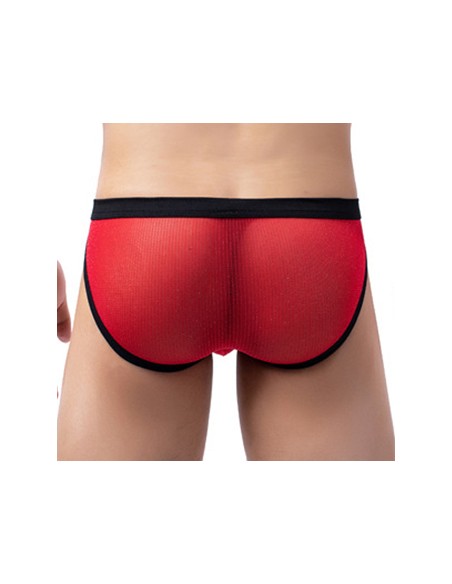 Slip Clipo Rouge-Noir