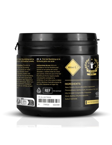 Lubrifiant Relaxant Buttr Fist Gel 500ml