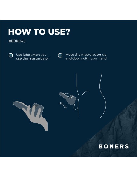 Masturbateur vibrant Jeerk 10 Vibrations