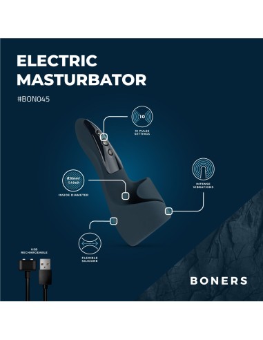 Masturbateur vibrant Jeerk 10 Vibrations