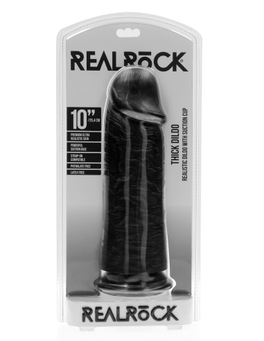 Gode Extra Thick 25.5 x 8 cm Noir