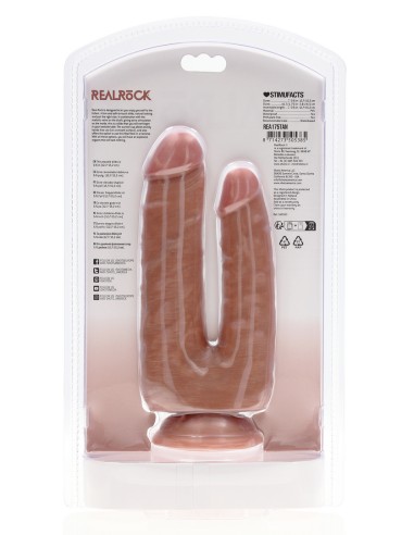 Double Gode Double Trouble 15 x 4.5cm Marron
