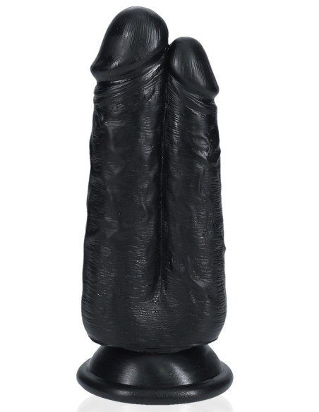 Double Gode Two In One 15.5 x 6.5cm Noir Double Gode Two In One 15.5 x 6.5cm Noir