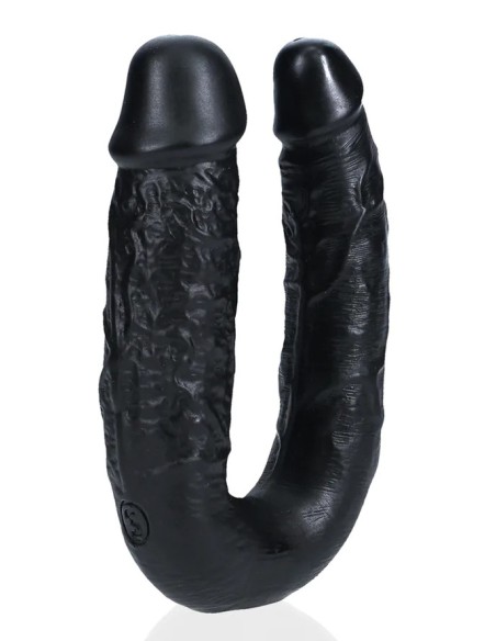 Double Gode U Shape 12 x 3cm Noir