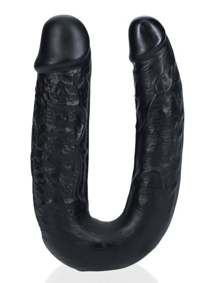 Double Gode U Shape 12 x 3cm Noir