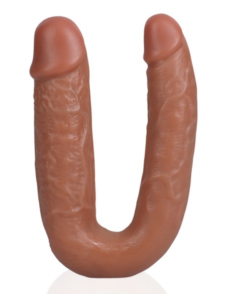 Double Gode U Shape 12 x 3cm Marron Double Gode U Shape 12 x 3cm Marron