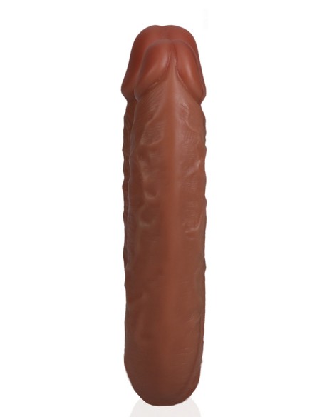 Double Gode U Shape 12 x 3cm Marron Double Gode U Shape 12 x 3cm Marron