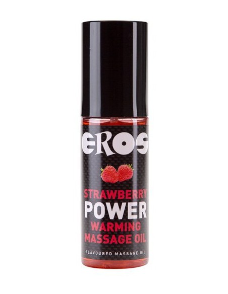 Gel de massage Warming Fraise 100mL