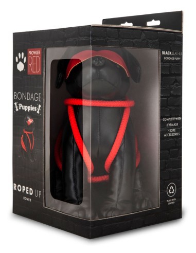Chien en Simili Rover 24cm Noir