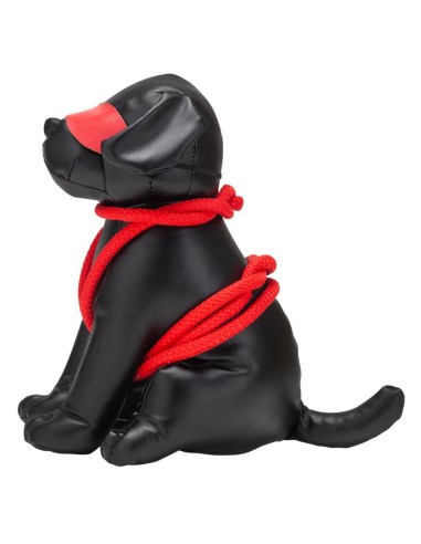 Chien en Simili Rover 24cm Noir