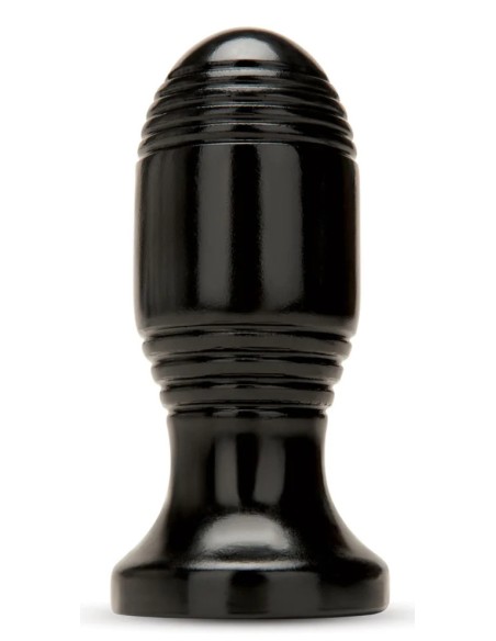 Plug Ribbed Plug 10.5 x 5 cm Noir Plug Ribbed Plug 10.5 x 5 cm Noir