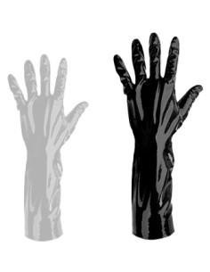 Gants en Latex Prowler Red Extra Larges Noir