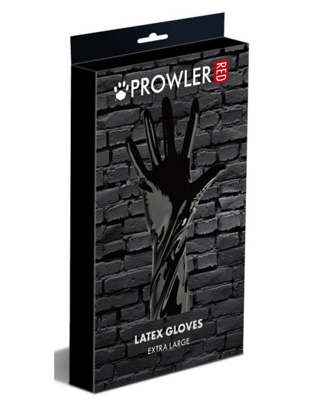 Gants en Latex Prowler Red Extra Larges Noir Gants en Latex Prowler Red Extra Larges Noir