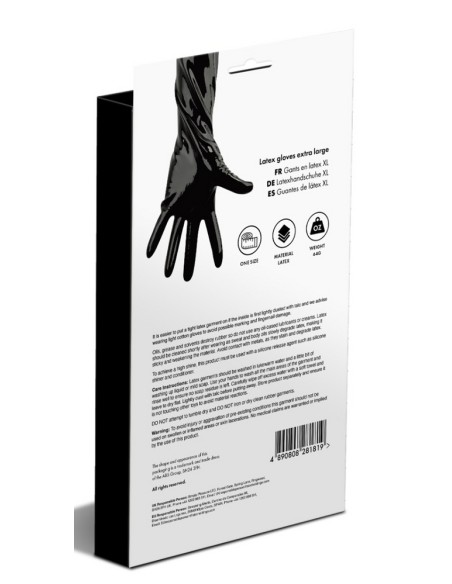 Gants en Latex Prowler Red Extra Larges Noir Gants en Latex Prowler Red Extra Larges Noir