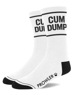 Chaussettes Cum Dump Blanches