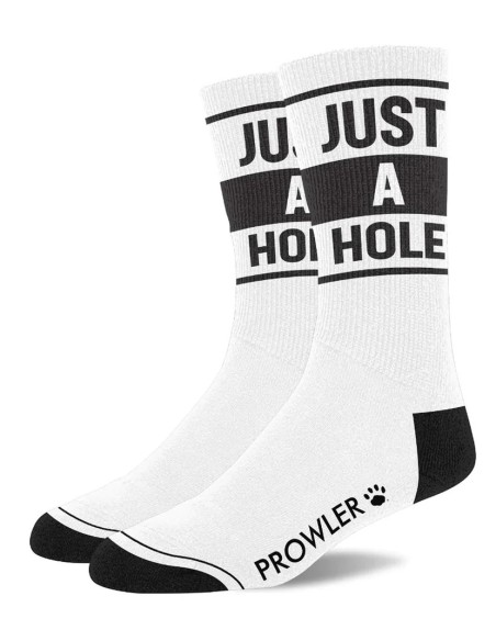 Chaussettes JUST A HOLE Blanches