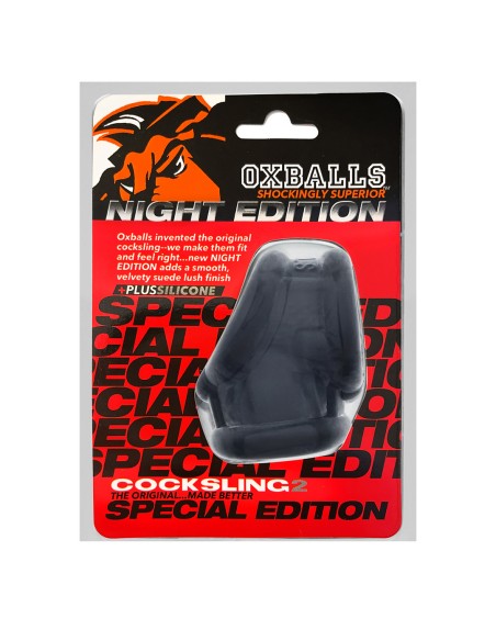 Ballstretcher Cocksling-2 Night Édition Noir