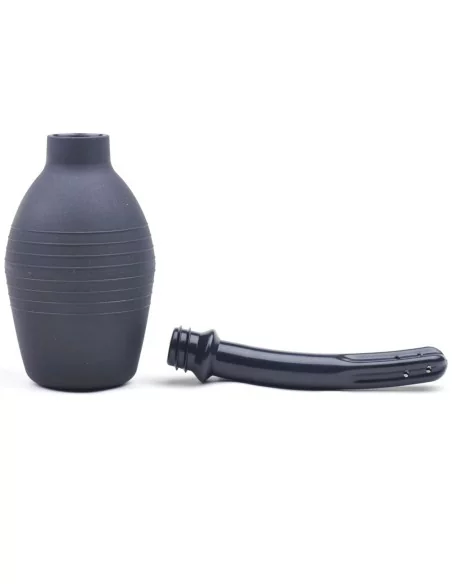 Poire de lavement Douche Anale II Noire - Insertion 12 x 2cm