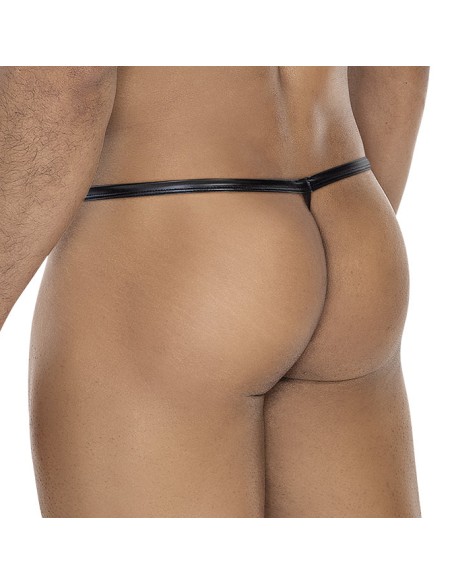 Sting effet Cuir Crossed Noir