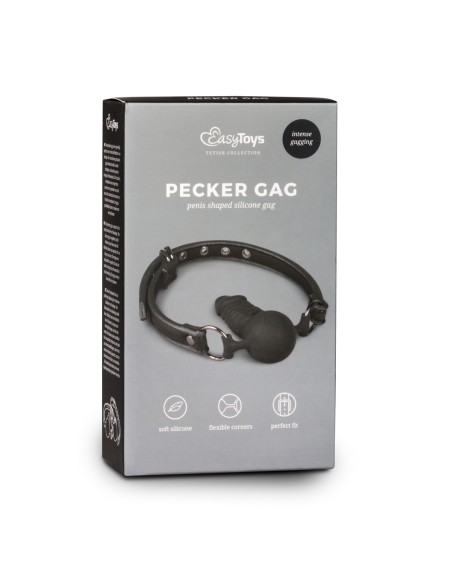 Baillon Pecker Gag en silicone Baillon Pecker Gag en silicone