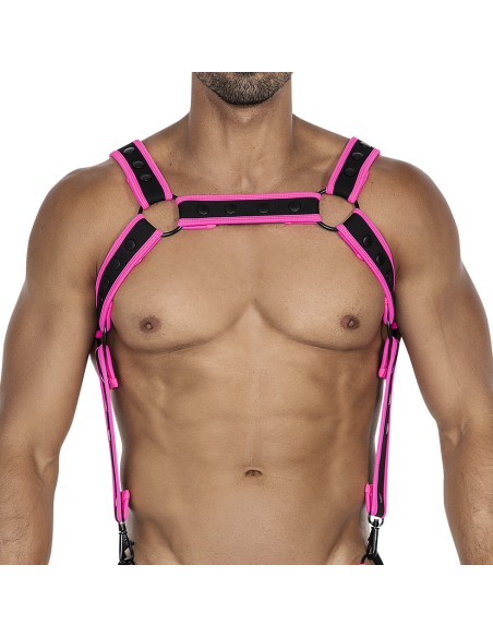 Harnais Neo Noir-Rose
