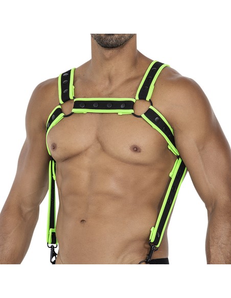 Harnais Neo Noir-Vert