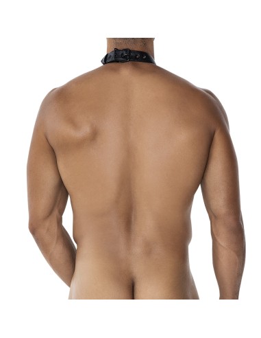 Collier et C-Ring H4rn Body Noir