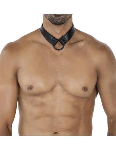 Collier et C-Ring H4rn Body Noir