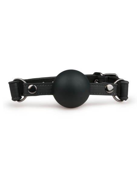 Baillon Boule en silicone Noir