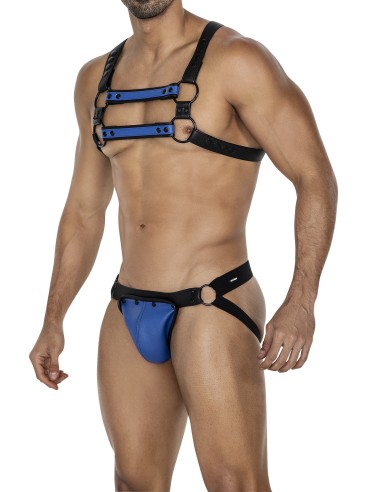 Jockstrap Snap Noir-Bleu