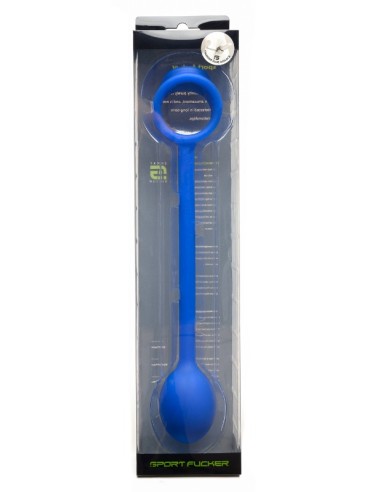 Ballstretcher Plug Thunder Asslock 6 x 4.5 cm Bleu