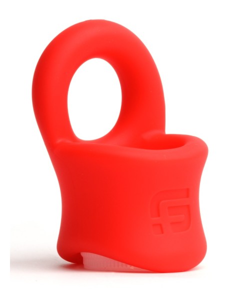 Ballstretcher Baller Ring 32 mm - Hauteur 35 mm Rouge