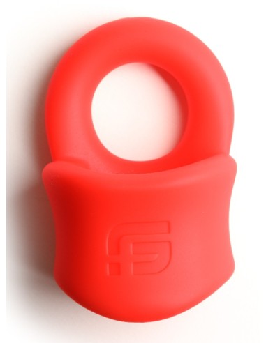 Ballstretcher Baller Ring 32 mm - Hauteur 35 mm Rouge