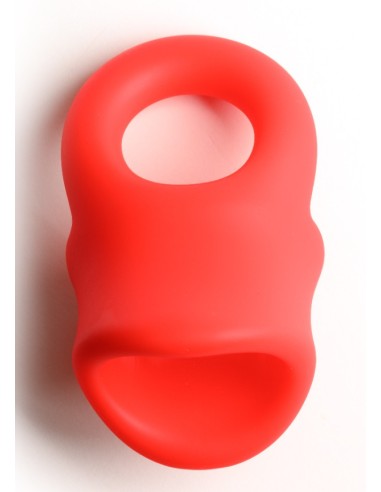 Ballstretcher Baller Ring 32 mm - Hauteur 35 mm Rouge