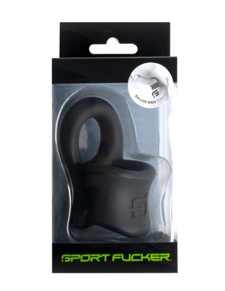 Ballstretcher Baller Ring 32 mm - Hauteur 35 mm Noir