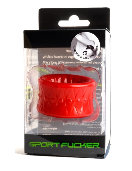 Ballstretcher souple Low Stack 32 mm - Hauteur 30 mm Rouge Ballstretcher souple Low Stack 32 mm - Hauteur 30 mm Rouge