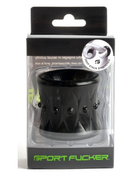 Ballstretcher souple Deep Stack 32 mm - Hauteur 50 mm Noir