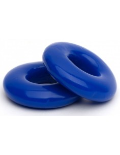 Lot de 2 Cockrings souples Stacker 20 mm Bleus