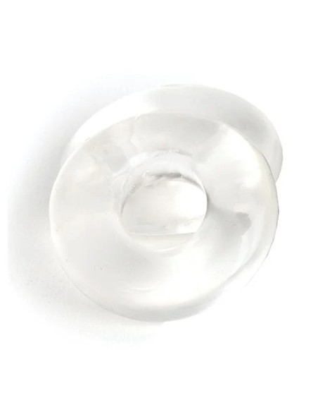 Lot de 2 Cockrings souples Stacker 20 mm Transparents