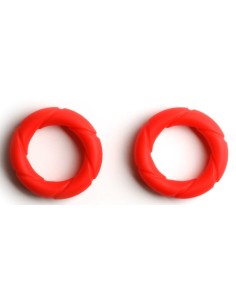 Lot de 2 Cockrings Ready Rings Rouges